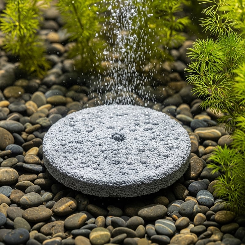 diffuser kolam ikan nila bioflok