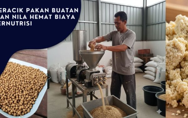 Meracik Pakan Buatan Ikan Nila Hemat Biaya Bernutrisi