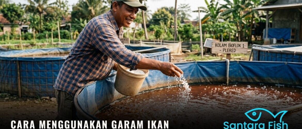 Cara Menggunakan Garam Ikan untuk Kolam dan Aquarium