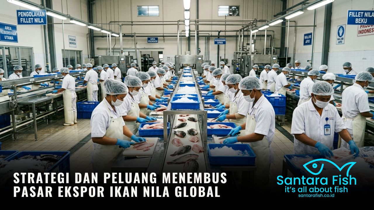 Strategi dan Peluang Menembus Pasar Ekspor Ikan Nila Global